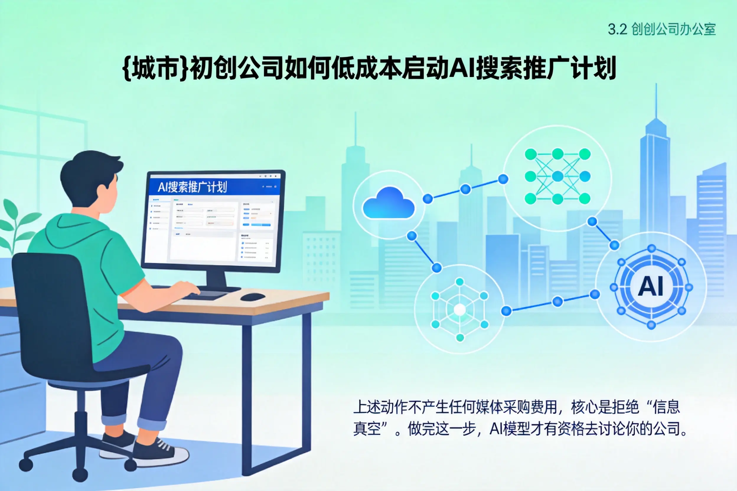 迪庆初创公司如何低成本启动AI搜索推广计划