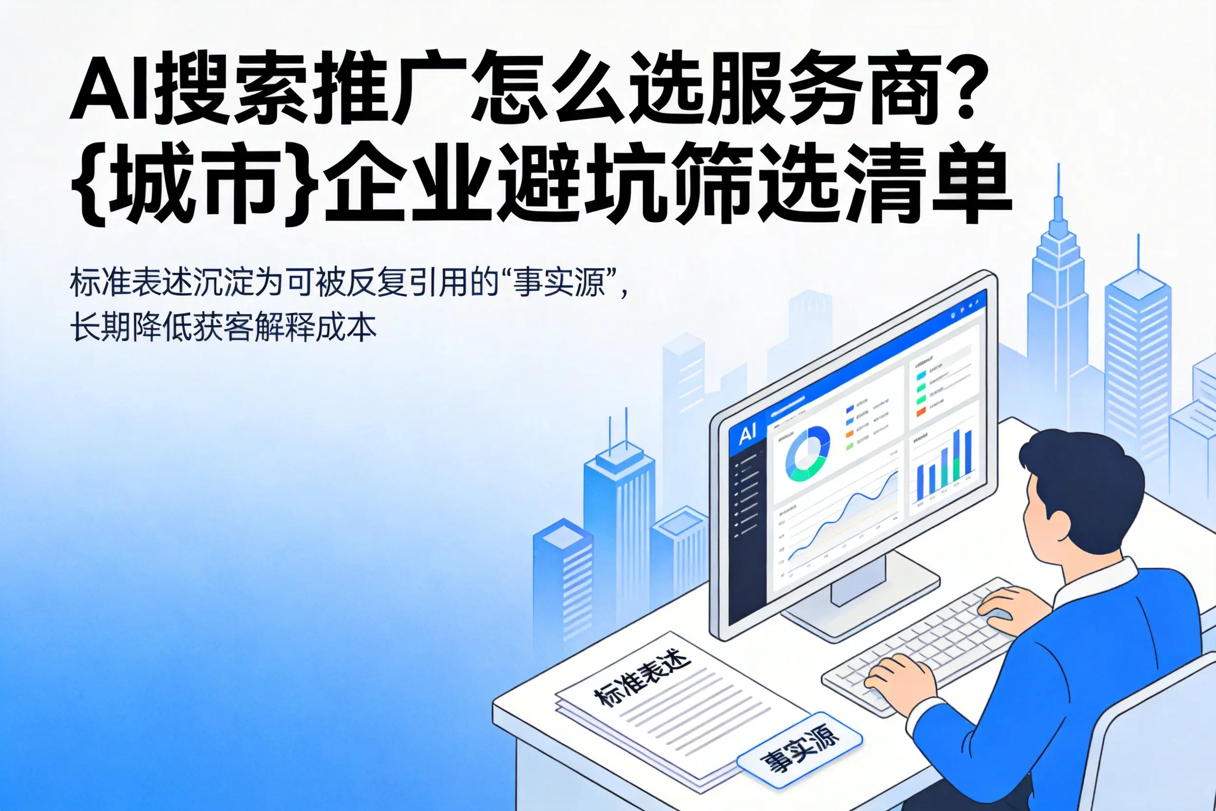 AI搜索推广怎么选服务商？迪庆企业避坑筛选清单
