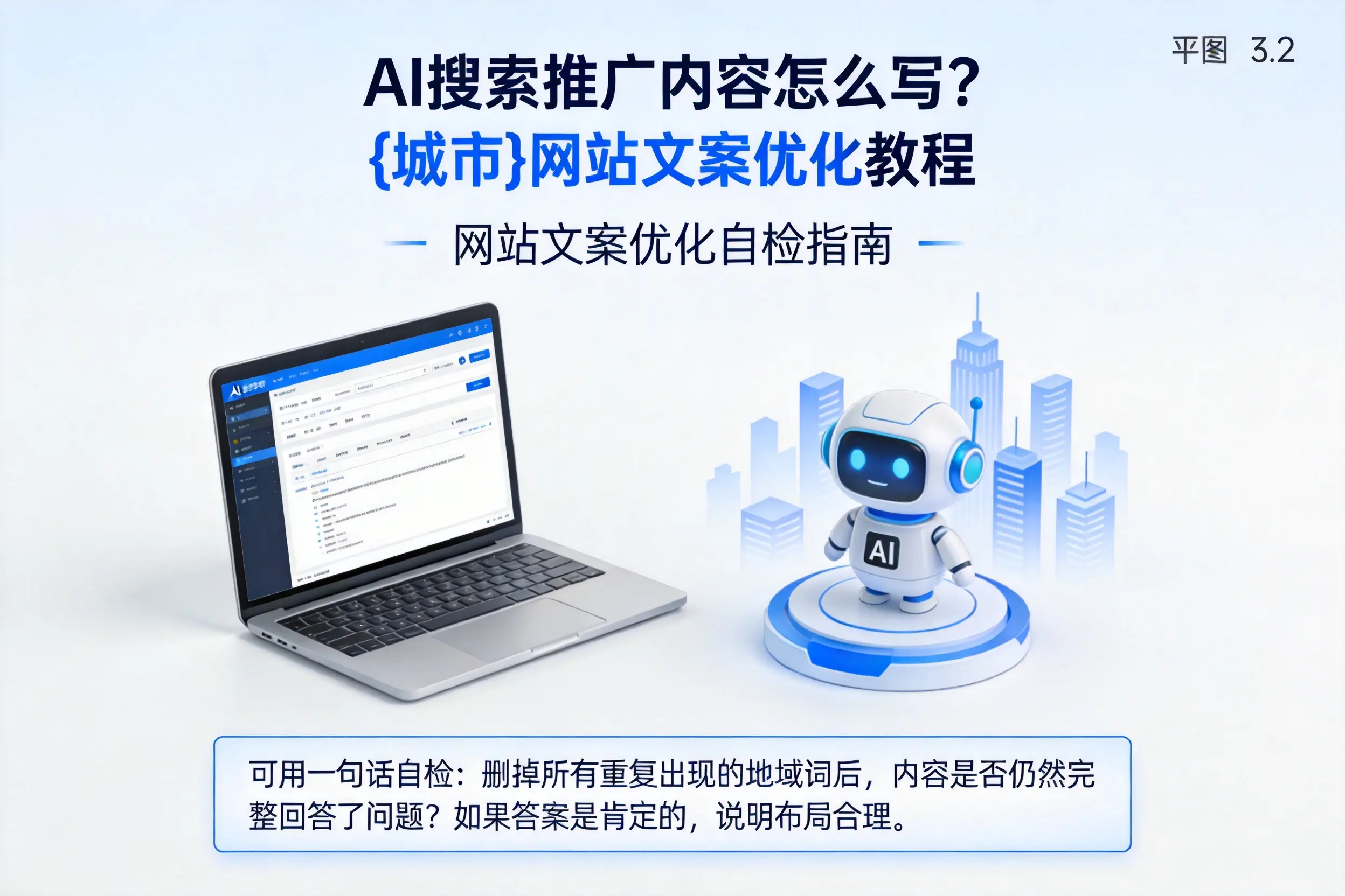 AI搜索推广内容怎么写？迪庆网站文案优化教程