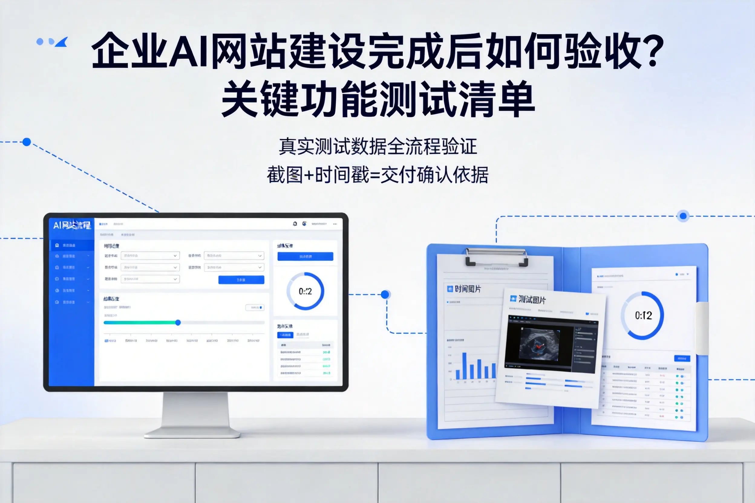 迪庆企业AI网站建设完成后如何验收？关键功能测试清单
