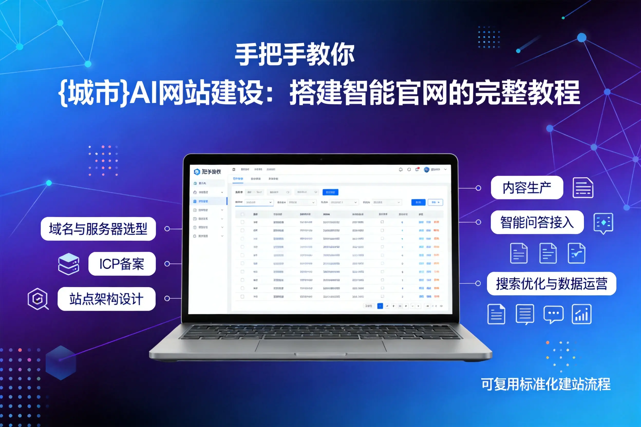 手把手教你迪庆AI网站建设:搭建智能官网的完整教程