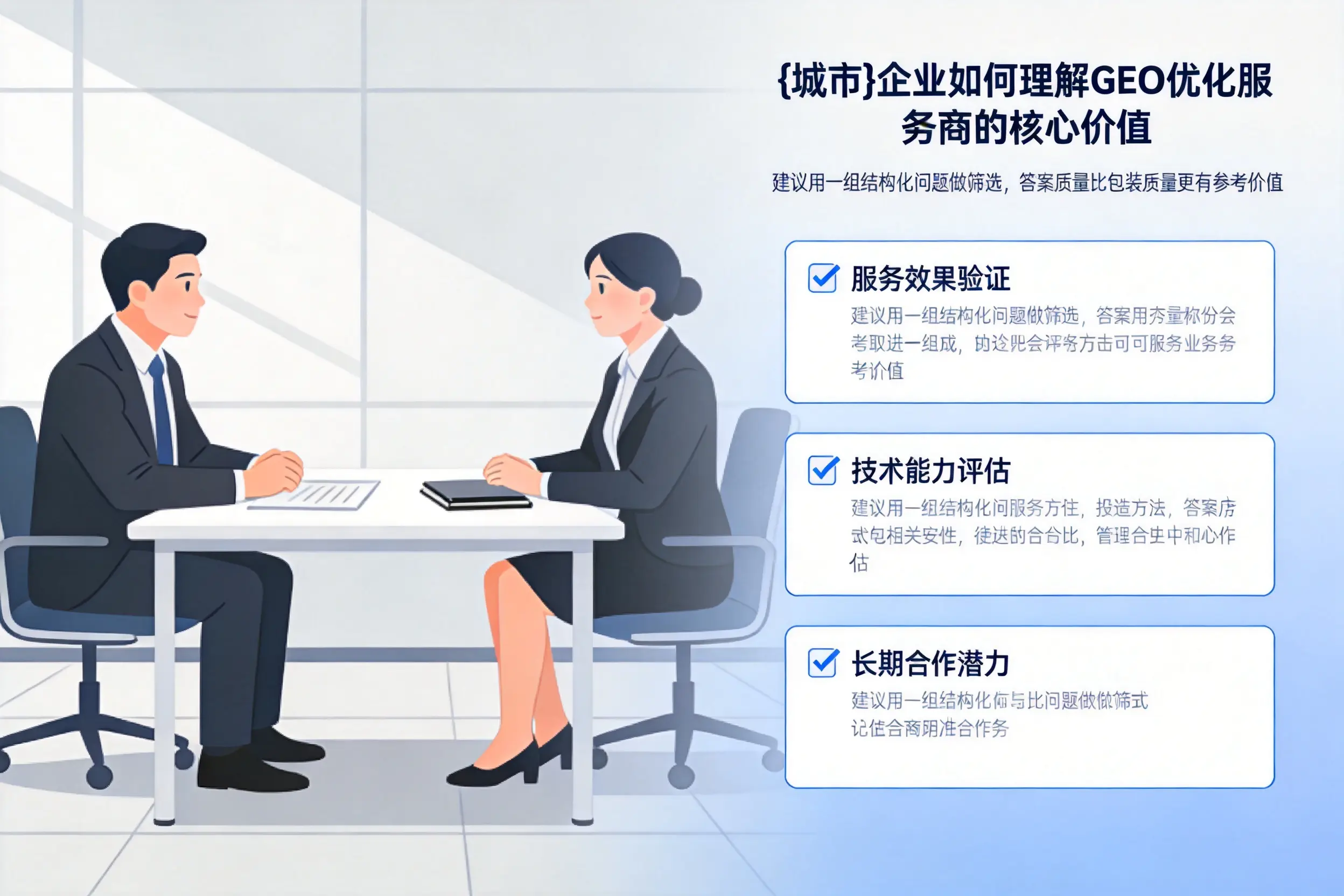 迪庆企业如何理解GEO优化服务商的核心价值