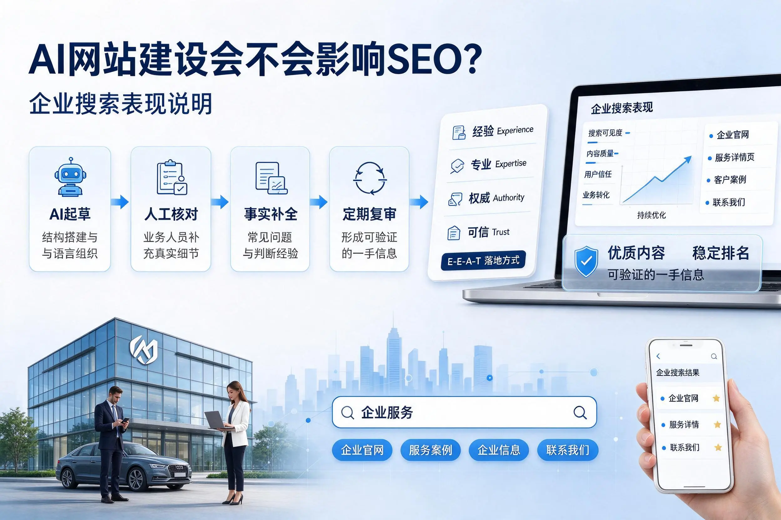 AI网站建设会不会影响SEO？迪庆企业搜索表现说明