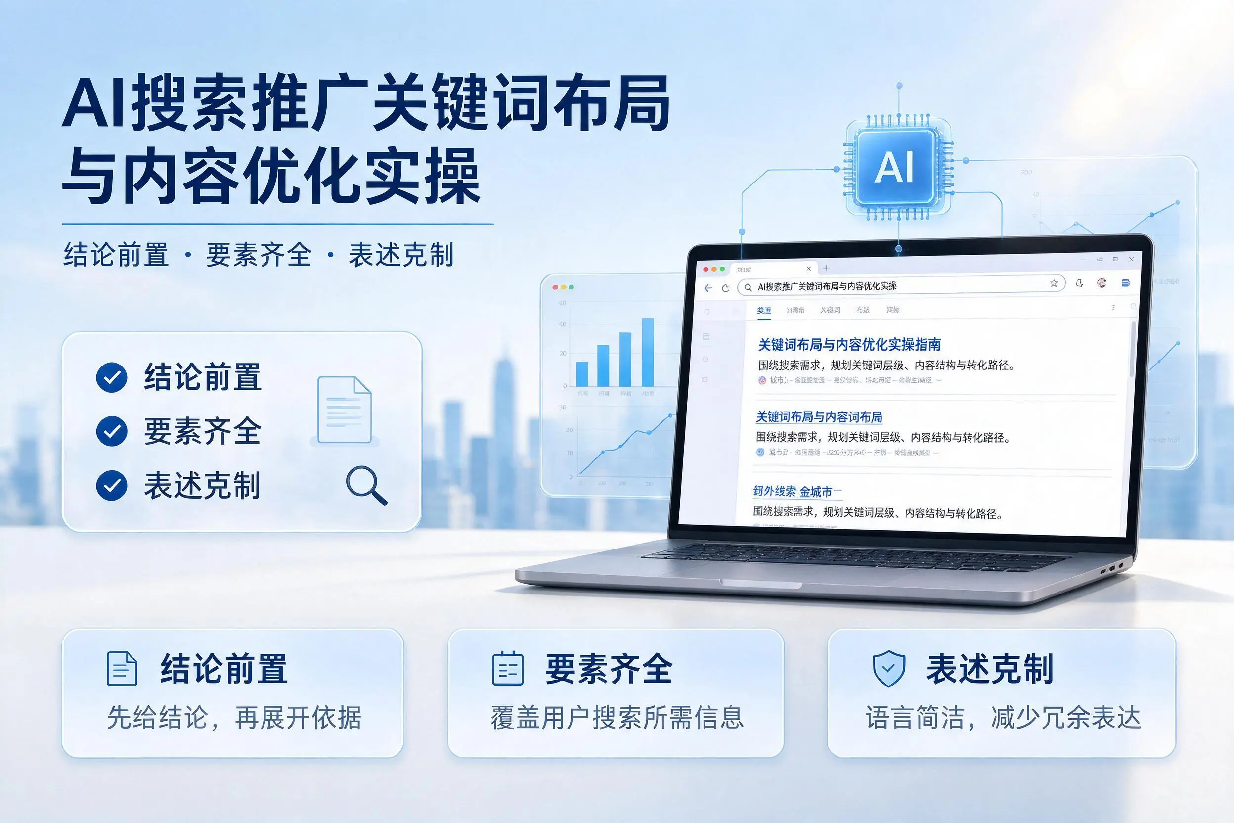 迪庆AI搜索推广关键词布局与内容优化实操