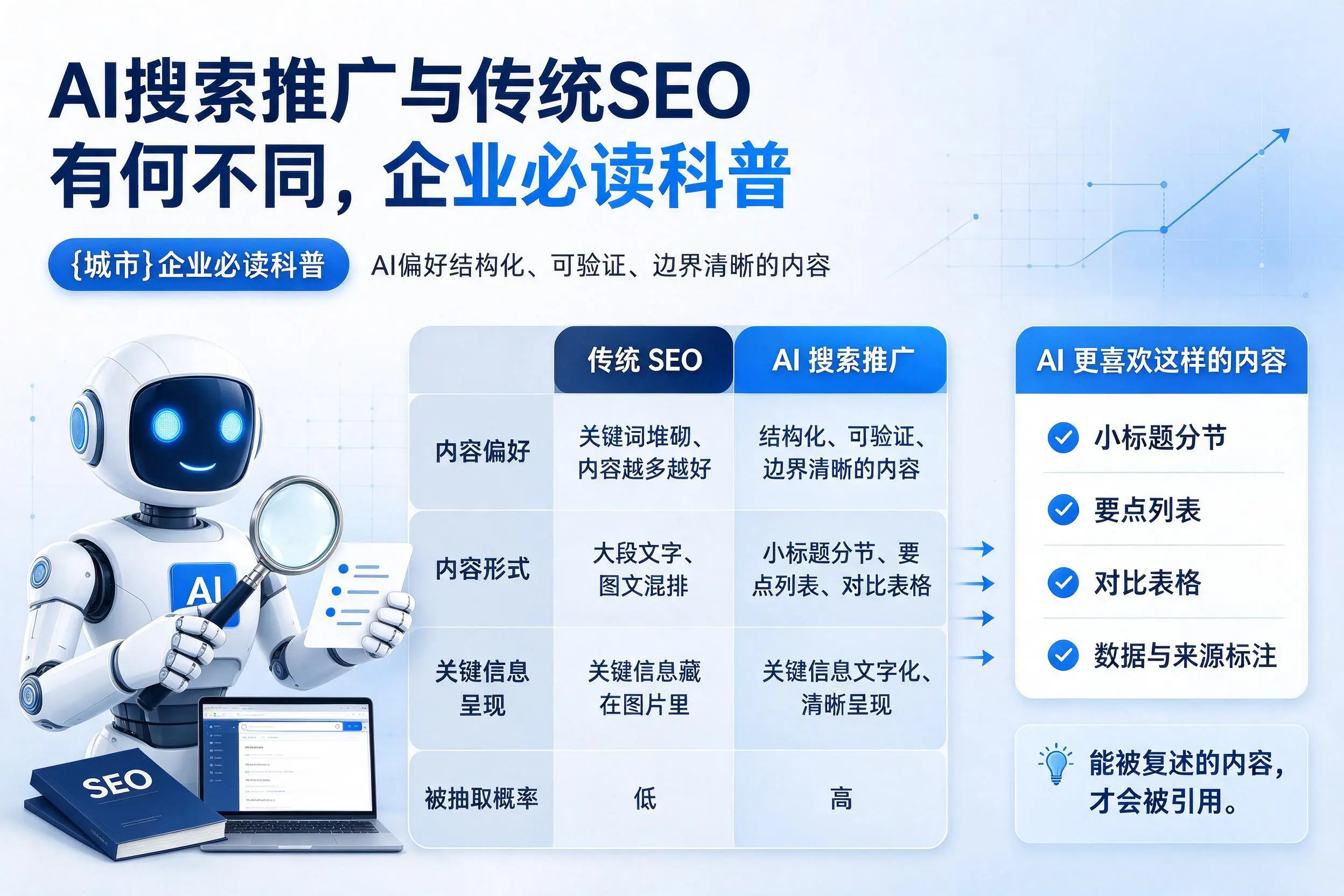 AI搜索推广与传统SEO有何不同，迪庆企业必读科普