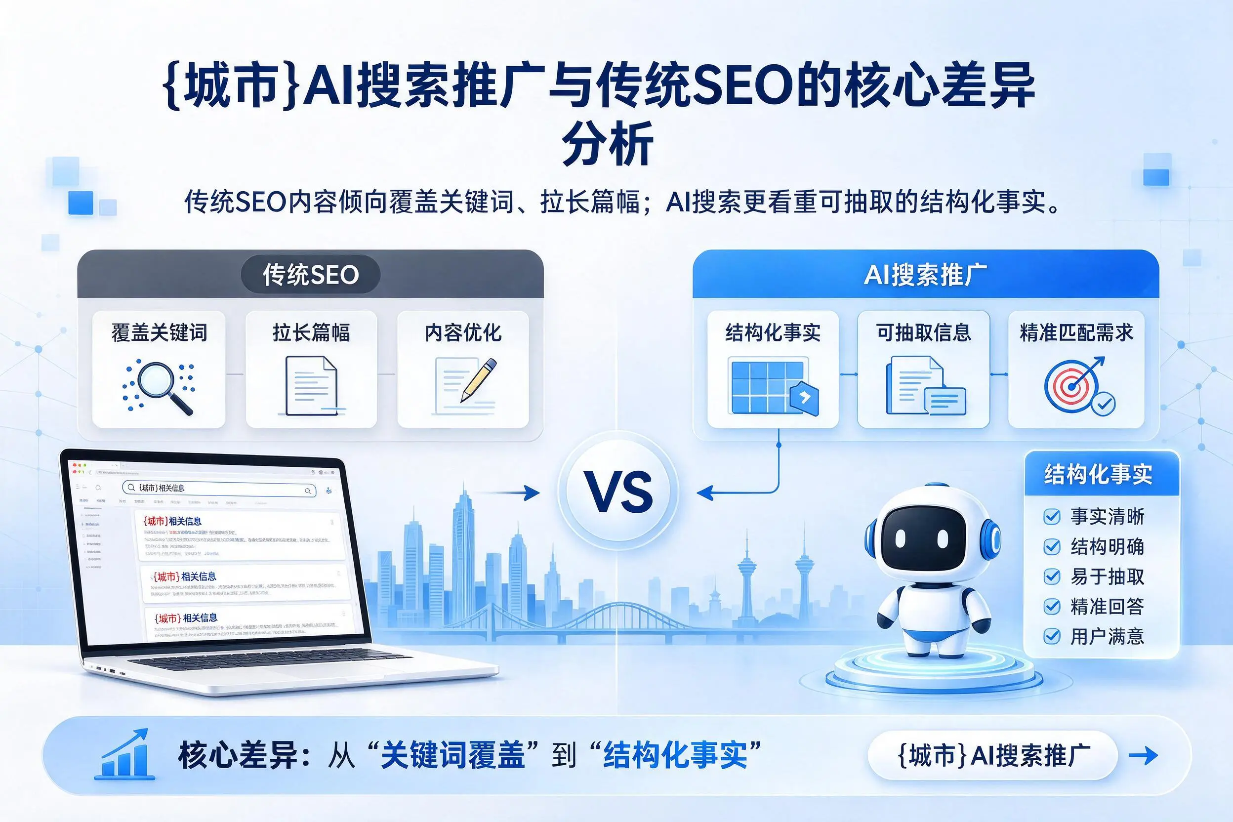 迪庆AI搜索推广与传统SEO的核心差异分析